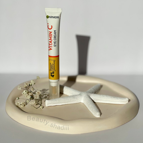 کرم دور چشم گارنیر مدل Brightening Vitamin C حجم 15 میلی لیتر