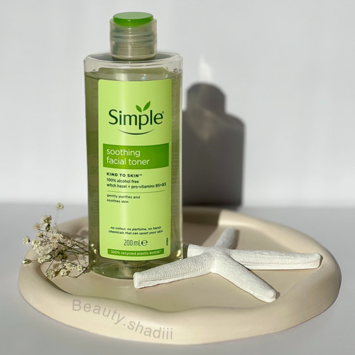 تونر سیمپل مدل SOOTHING حجم 200 میلی لیتر