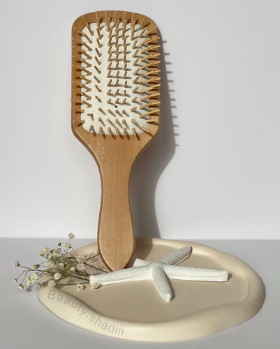 برس مو مدل چوبی بامبو