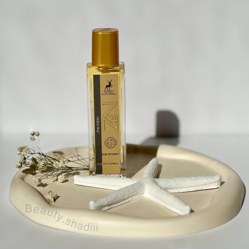 ادکلن زنانه الحمبرا مدل زن شیسیدو حجم 35 میلی لیتر