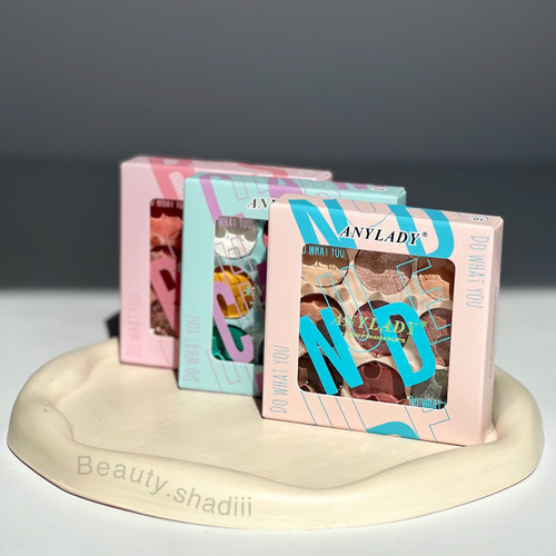 پالت سایه چشم ۹ رنگ مدل تابستونی ANYLADY